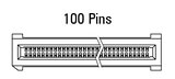 Dimenzije EC.8 ravni, 100-pinski