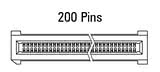 Dimenzije EC.8 ravni, 200-pinski
