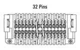 Dimenzije Zero8 Socket ravni 32-pinski